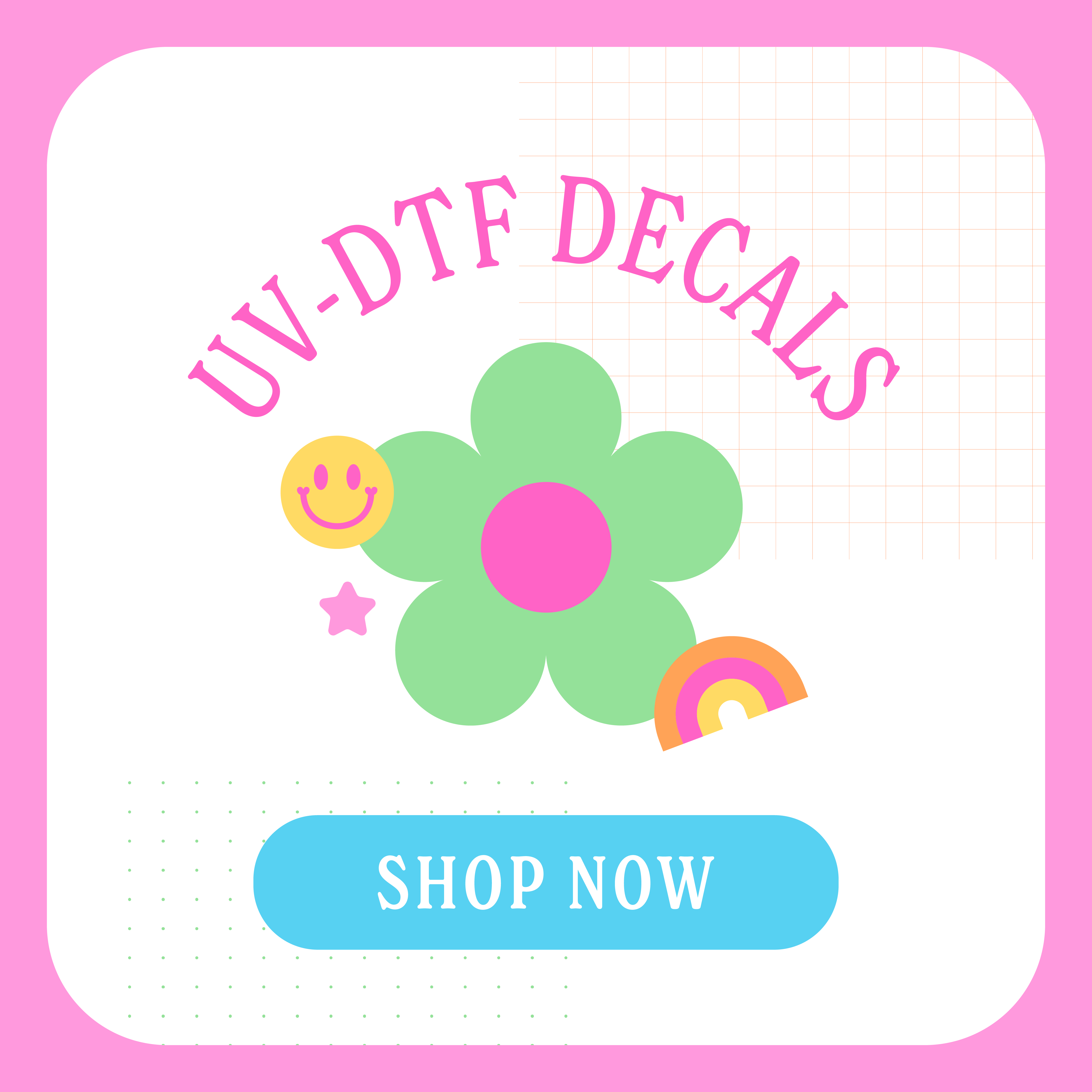 UV DTF DECALS – Wild & Gorgeous Transfers