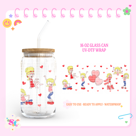 LIZZIE M - 16 OZ UV DTF WRAP