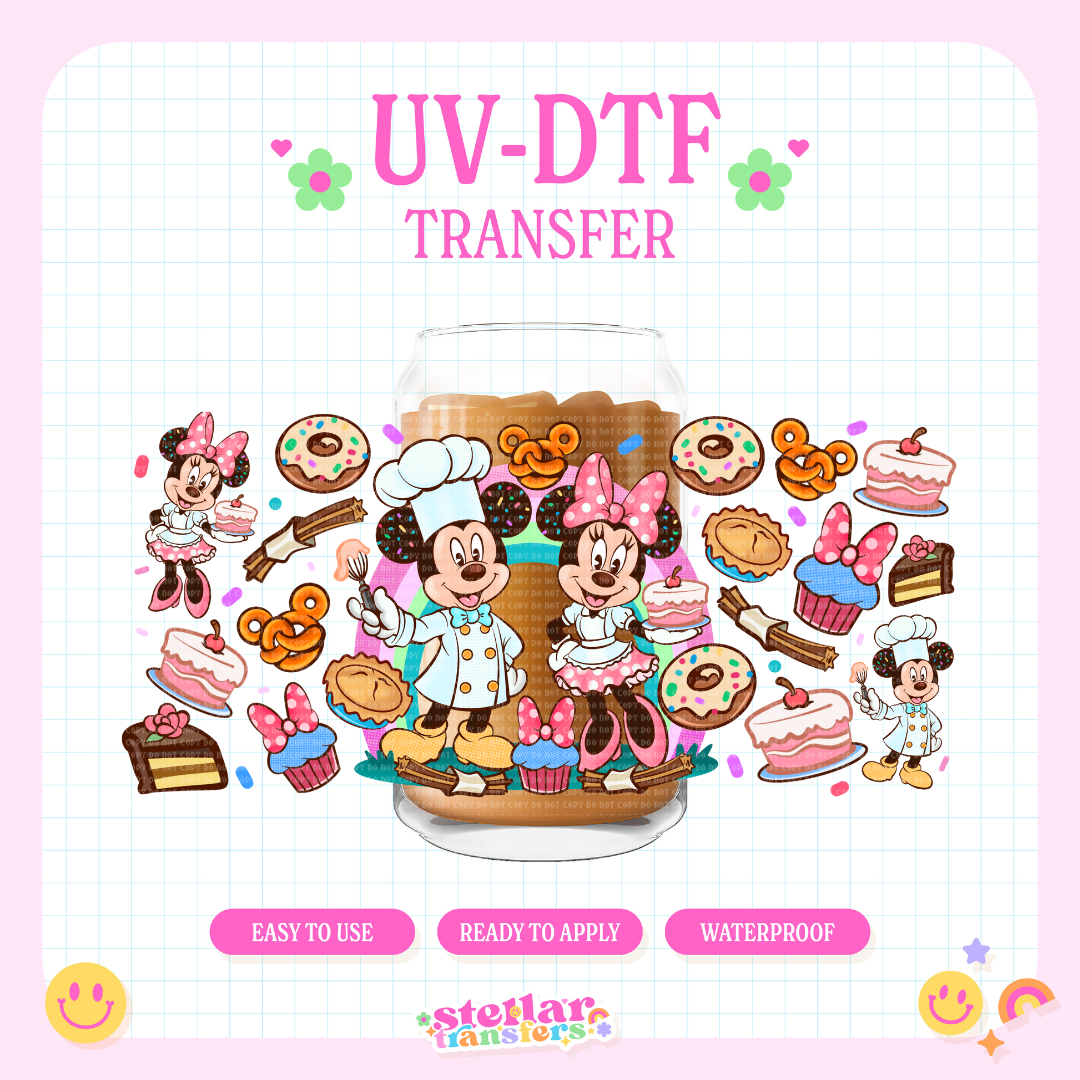 BAKERY MOUSE - 16 OZ UV DTF