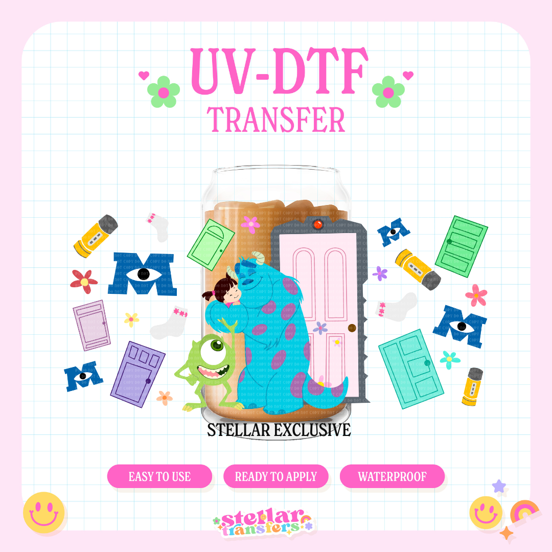 MONSTERS EXCLUSIVE - 16 OZ UV DTF