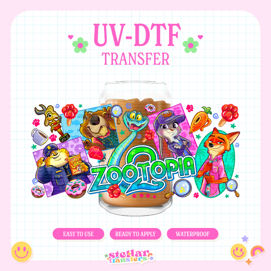 ZOO 2 MOVIE - 16 OZ UV DTF