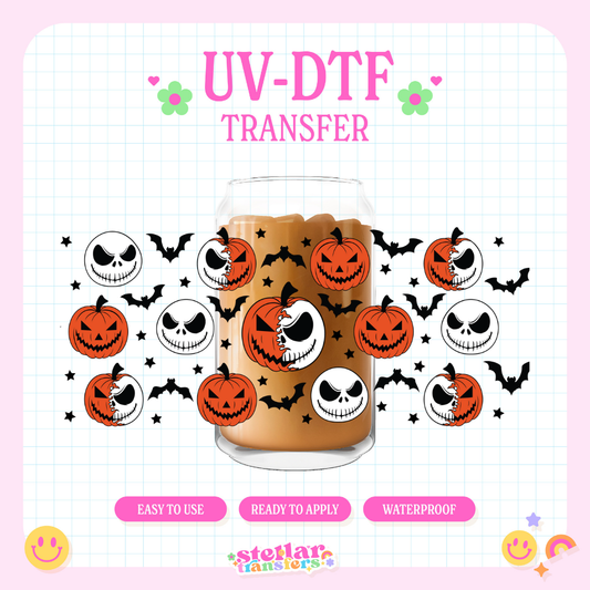 PUMPKIN JACK - 16 OZ UV DTF