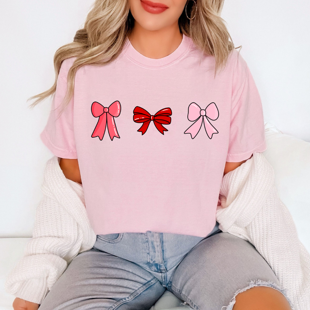 BOWS - CLEAR FILM SCREEN PRINT