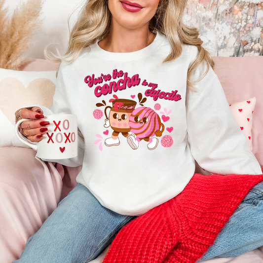 CONCHA TO MY CAFECITO EXCLUSIVE - CLEAR FILM SCREEN PRINT