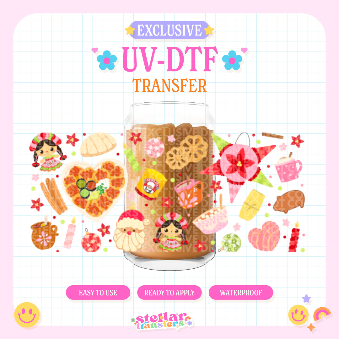 HISPANIC CHRISTMAS EXCLUSIVE - 16 OZ UV DTF