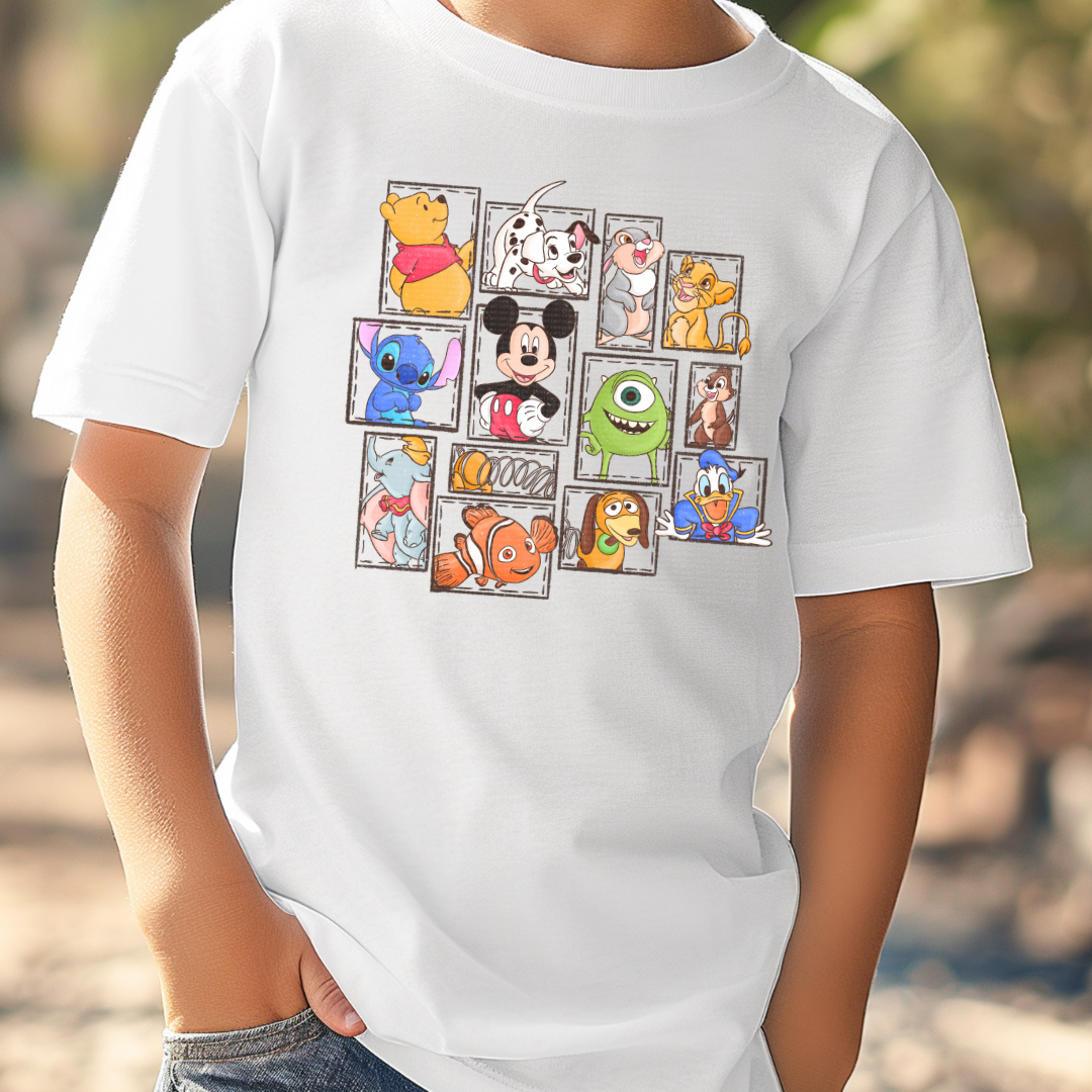 YOUTH DIS FRIENDS - CLEAR FILM SCREENPRINT