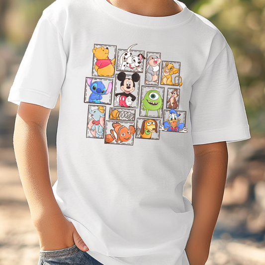 YOUTH DIS FRIENDS - CLEAR FILM SCREENPRINT