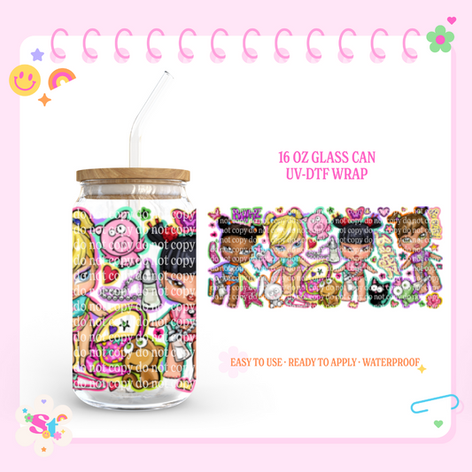 BABY Y2K DOLLS EXCLUSIVE - 16 OZ UV DTF WRAP