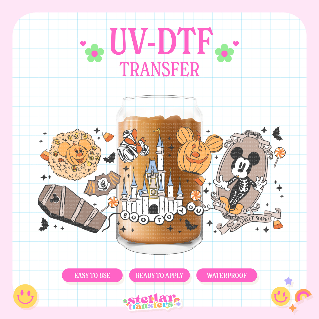 MAIN STREET SCARE - 16 OZ UV DTF