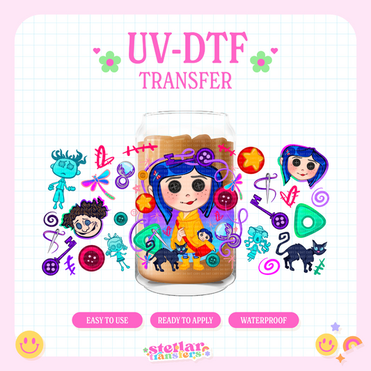 TUNNEL CORA - 16 OZ UV DTF