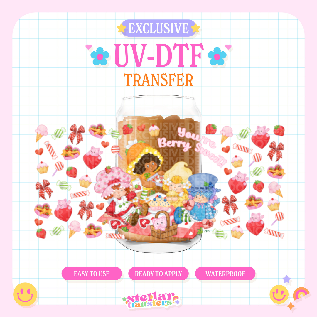 YOU'RE BERRY SWEET EXCLUSIVE - 16 OZ UV DTF
