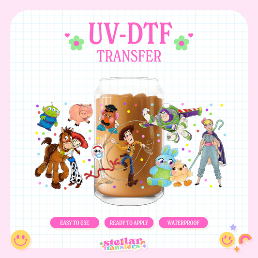 STORY FRIENDS - 16 OZ UV DTF