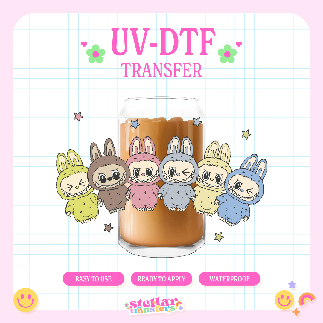 THE MONSTERS - 16 OZ UV DTF