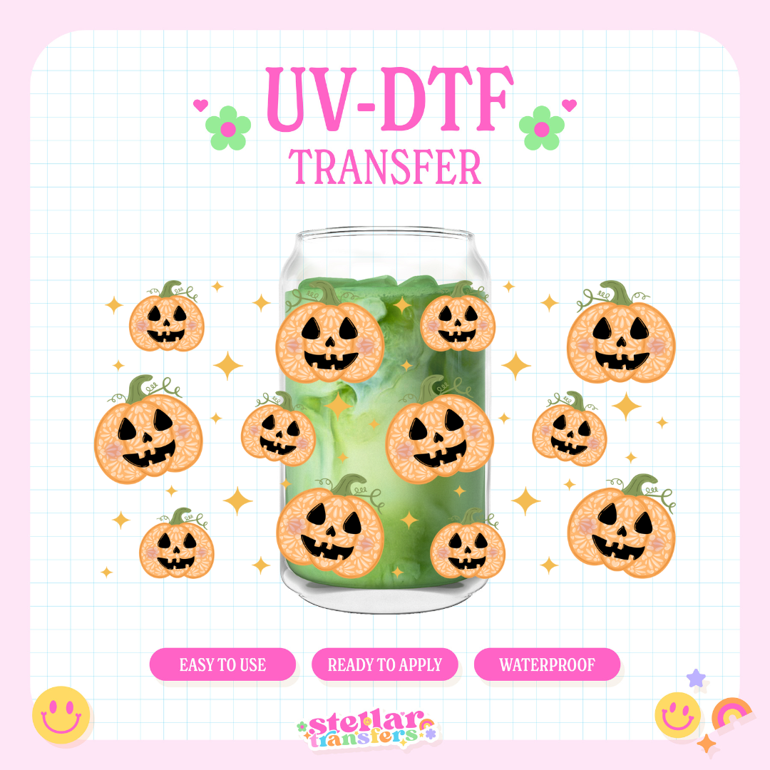TALAVERA PUMPKINS - 16 OZ UV DTF
