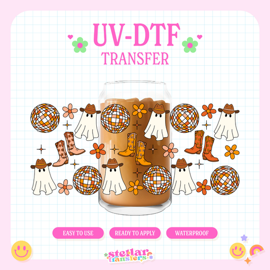 COWBOY GHOST - 16 OZ UV DTF