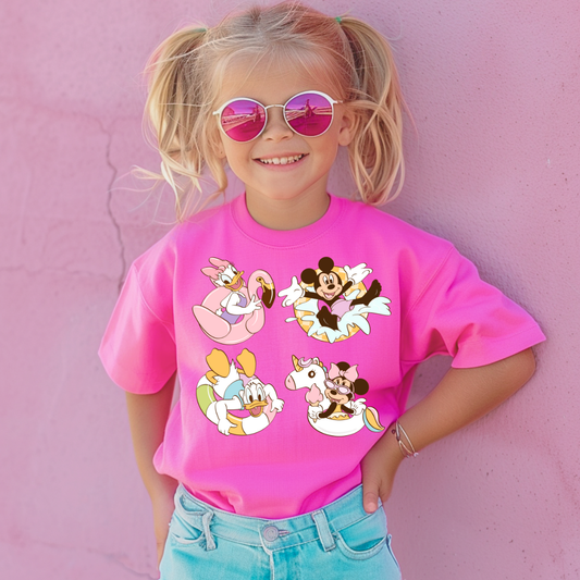 YOUTH MOUSE POOL DAY - CLEAR FILM SCREENPRINT