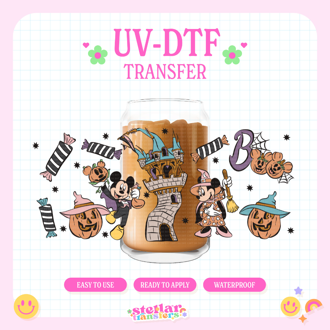 MAGIC MOUSE HALLOWEEN - 16 OZ UV DTF