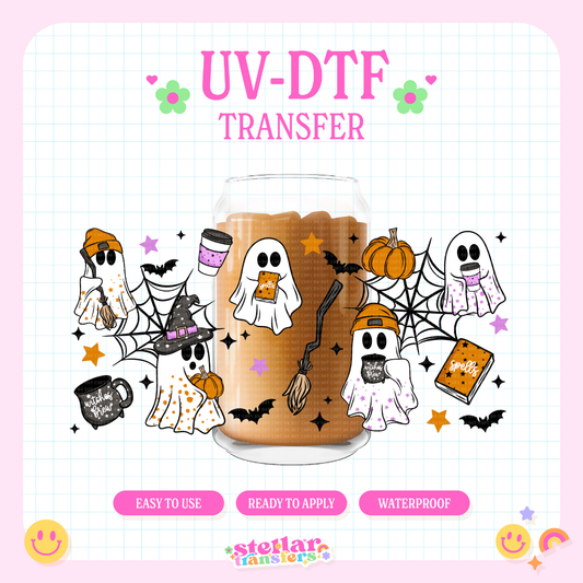 WITCH GHOSTS - 16 OZ UV DTF