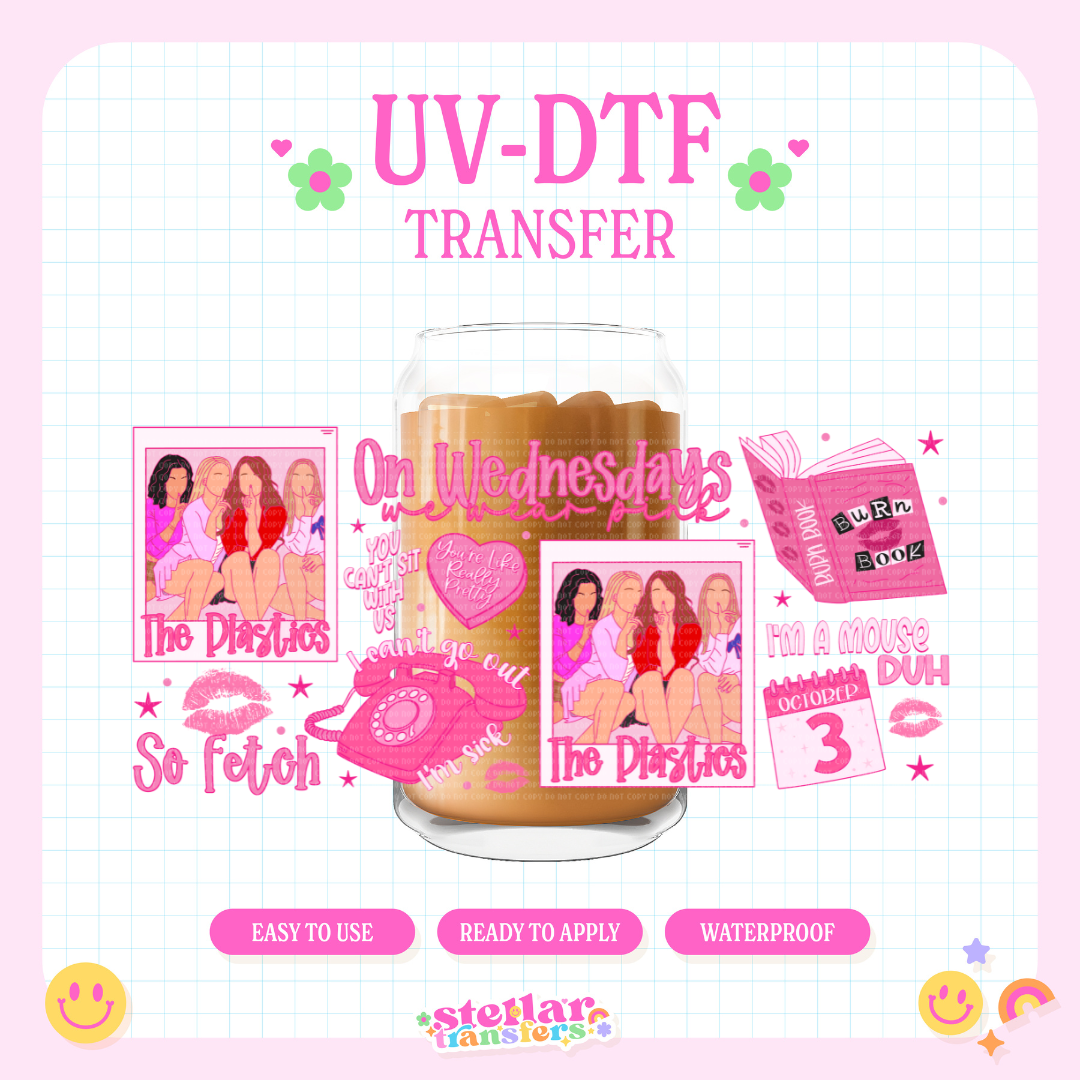 MEAN FRIENDS - 16 OZ UV DTF