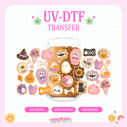 SPOOKY SUGAR COOKIES - 16 OZ UV DTF