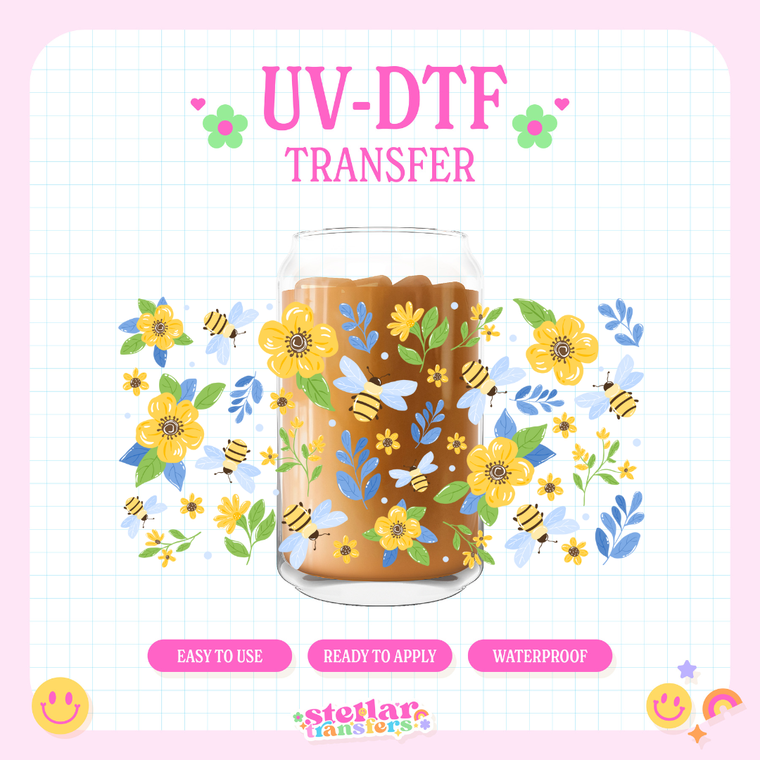BEES - 16 OZ UV DTF