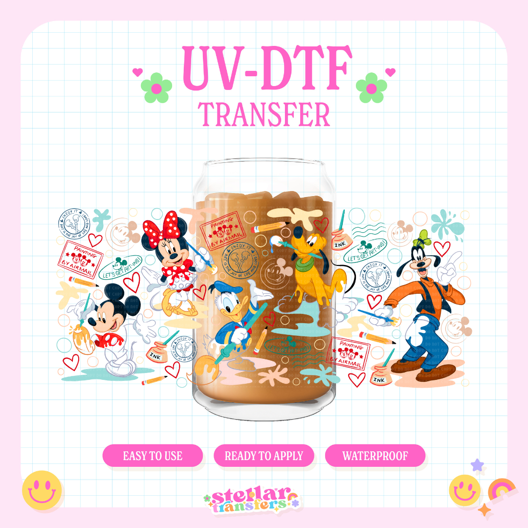 MICKE GANG PAINT - 16 OZ UV DTF