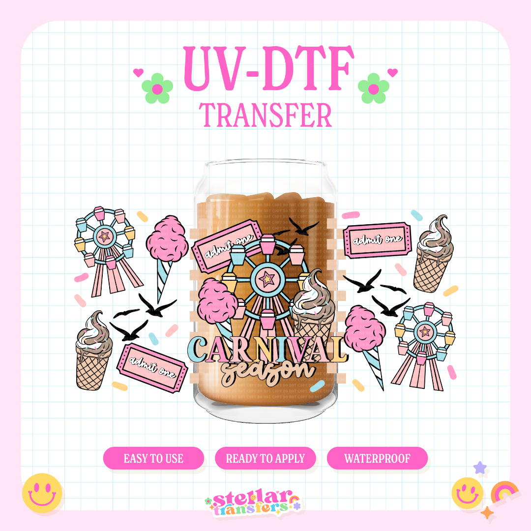 CARNIVAL SEASON - 16 OZ UV DTF