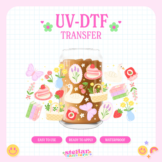 COTTAGECORE PICNIC - 16 OZ UV DTF