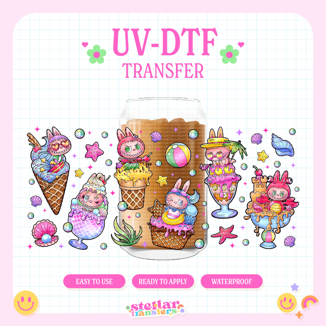 LABU ICE CREAM - 16 OZ UV DTF