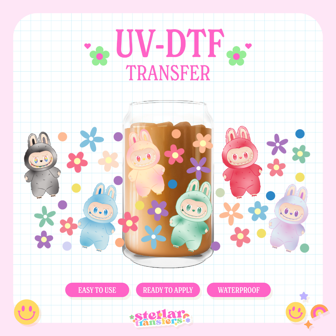 LABO FLOWERS - 16 OZ UV DTF