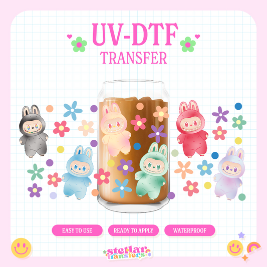LABO FLOWERS - 16 OZ UV DTF