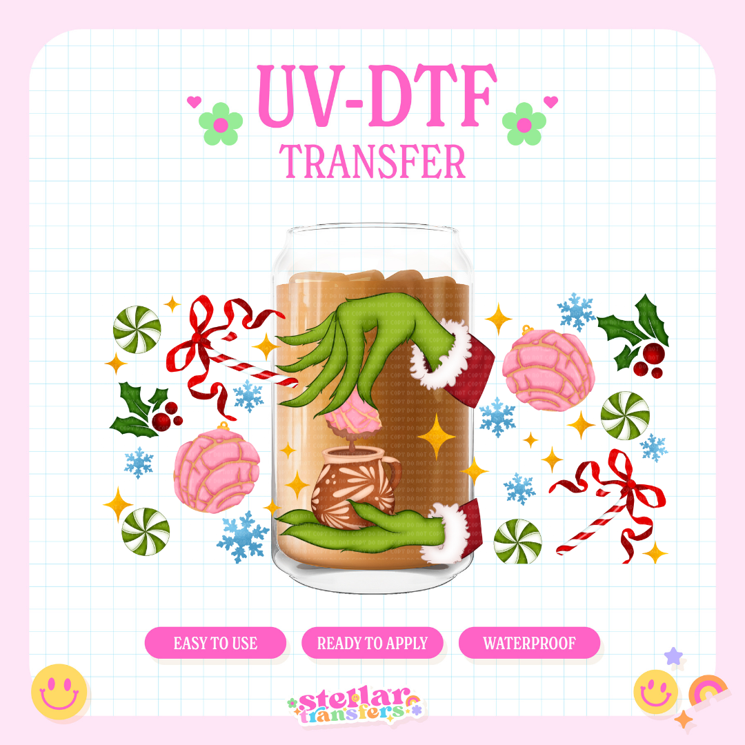 MEAN ONE CONCHA - 16 OZ UV DTF