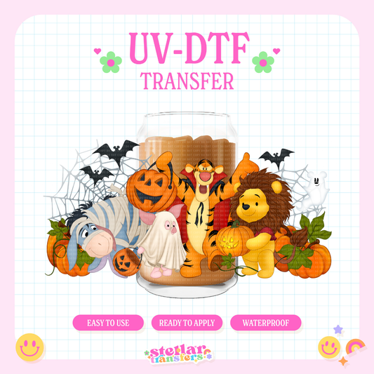 PUMPKIN HONEY FRIENDS - 16 OZ UV DTF