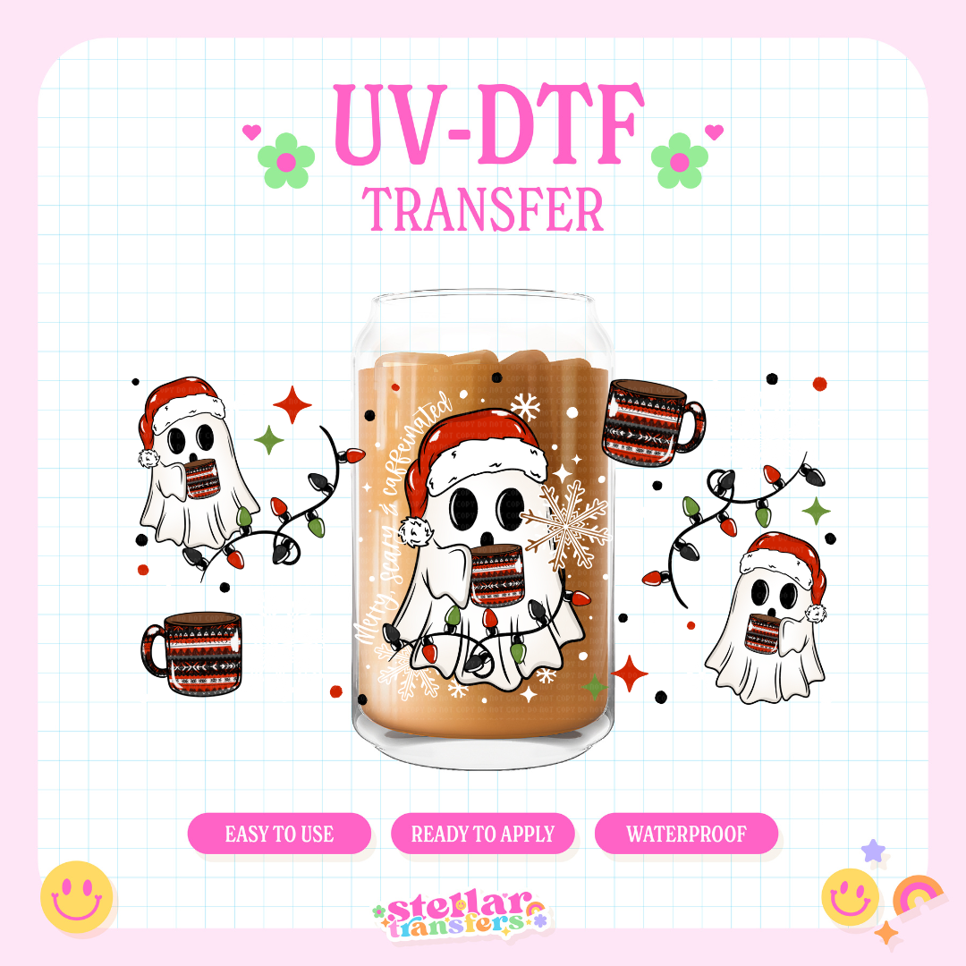 MERRY SCARY - 16 OZ UV DTF