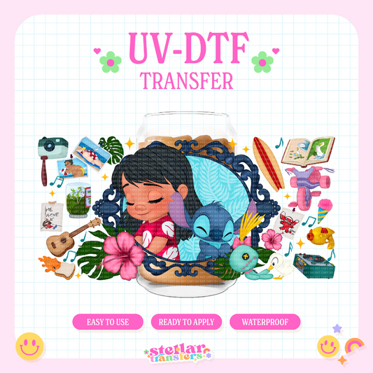 OHANA FRAME - 16 OZ UV DTF