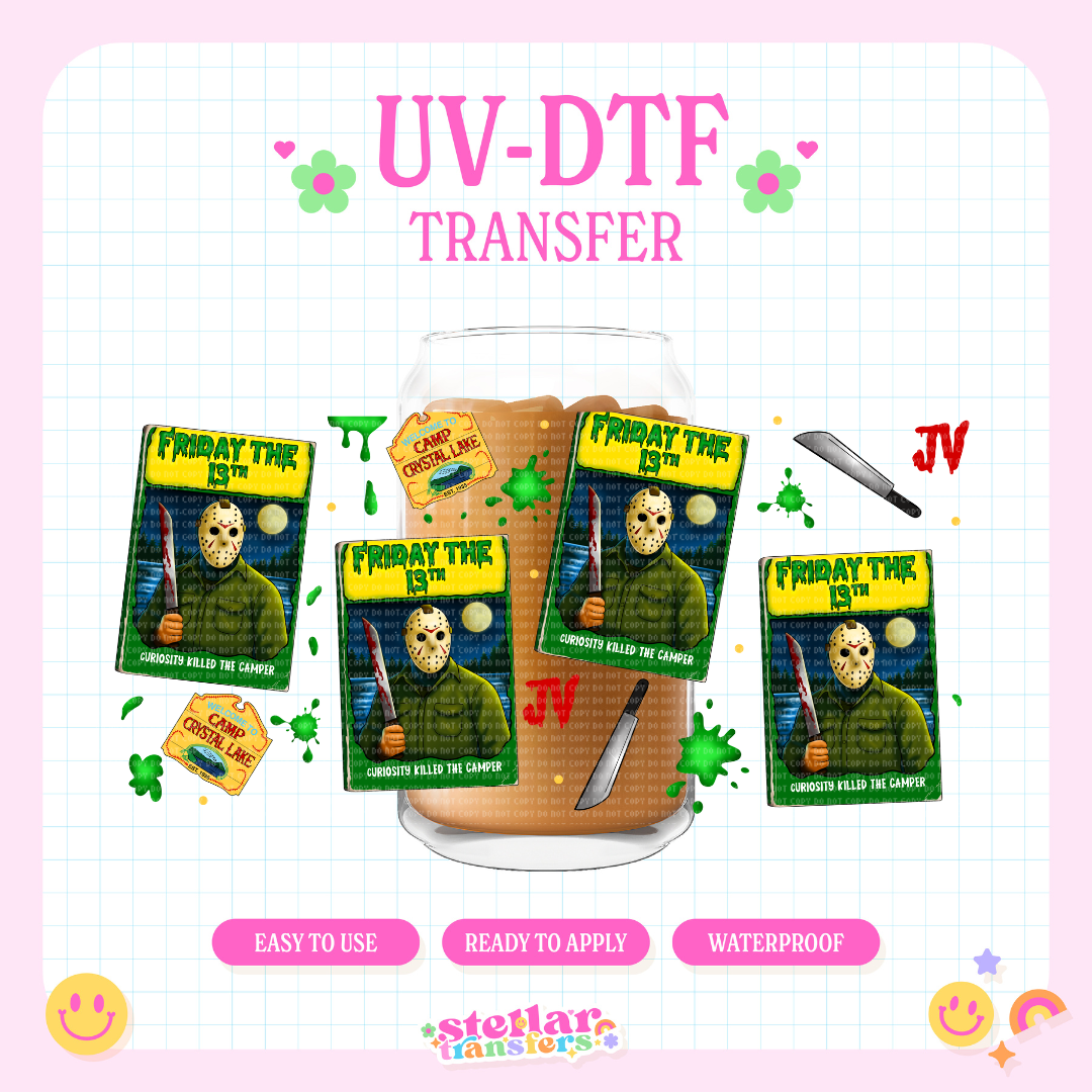 FRIDAY 13TH - 16 OZ UV DTF