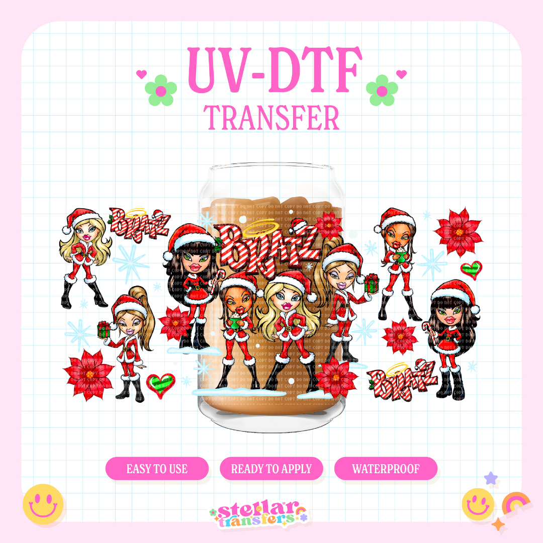 Y2K CHRISTMAS DOLLZ - 16 OZ UV DTF