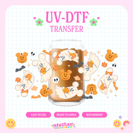 PARK MOUSE GHOSTS - 16 OZ UV DTF