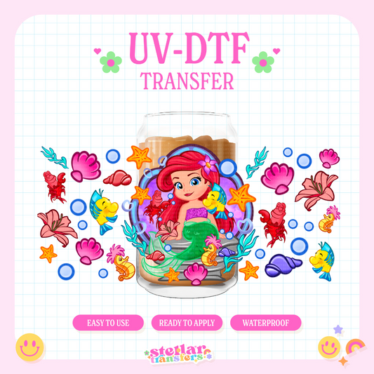 BABY ARIEL - 16 OZ UV DTF
