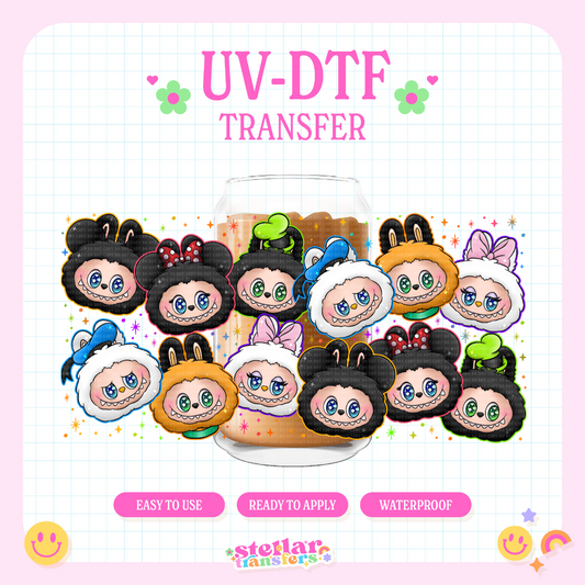 MOUSE FRIENDS LABO - 16 OZ UV DTF