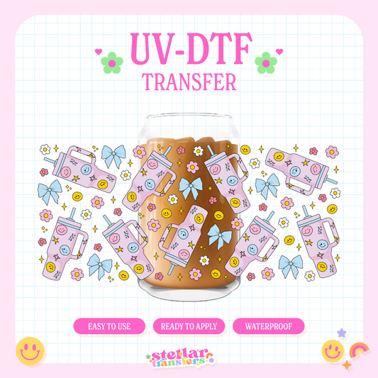 HAPPY TUMBLERS - 16 OZ UV DTF