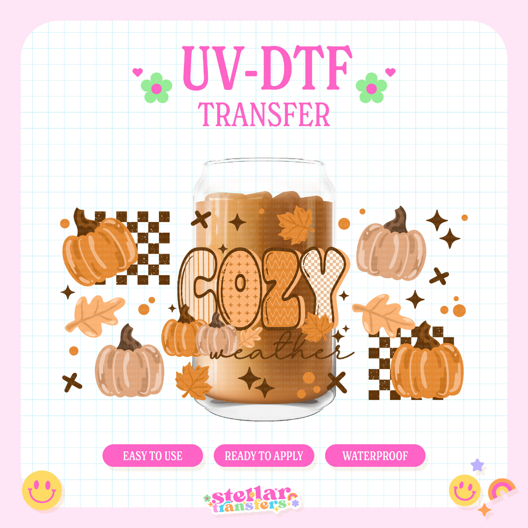 COZY WEATHER - 16 OZ UV DTF