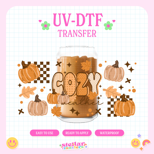 COZY WEATHER - 16 OZ UV DTF