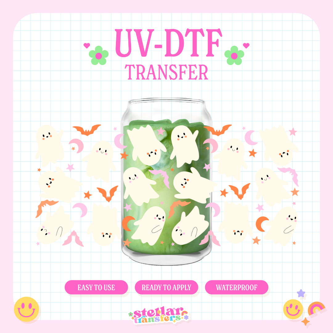 GHOSTIES - 16 OZ UV DTF