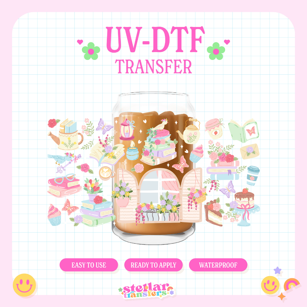 BGOOKISH GARDEN - 16 OZ UV DTF