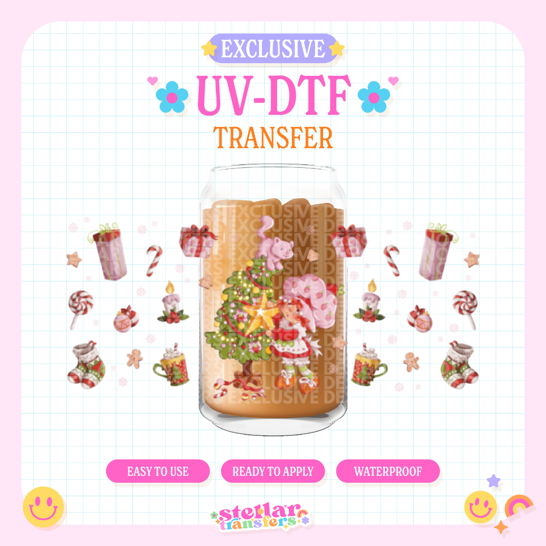 XMAS SHORTCAKE EXCLUSIVE - 16 OZ UV DTF