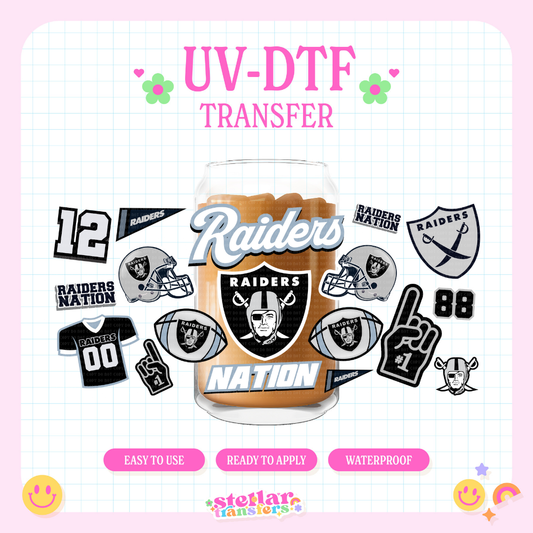 LAS VEGAS 4 LIFE - 16 OZ UV DTF