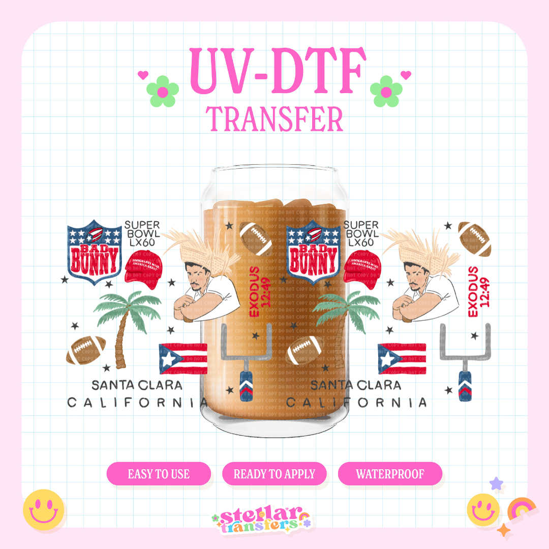 BUNNY BOWL - 16 OZ UV DTF