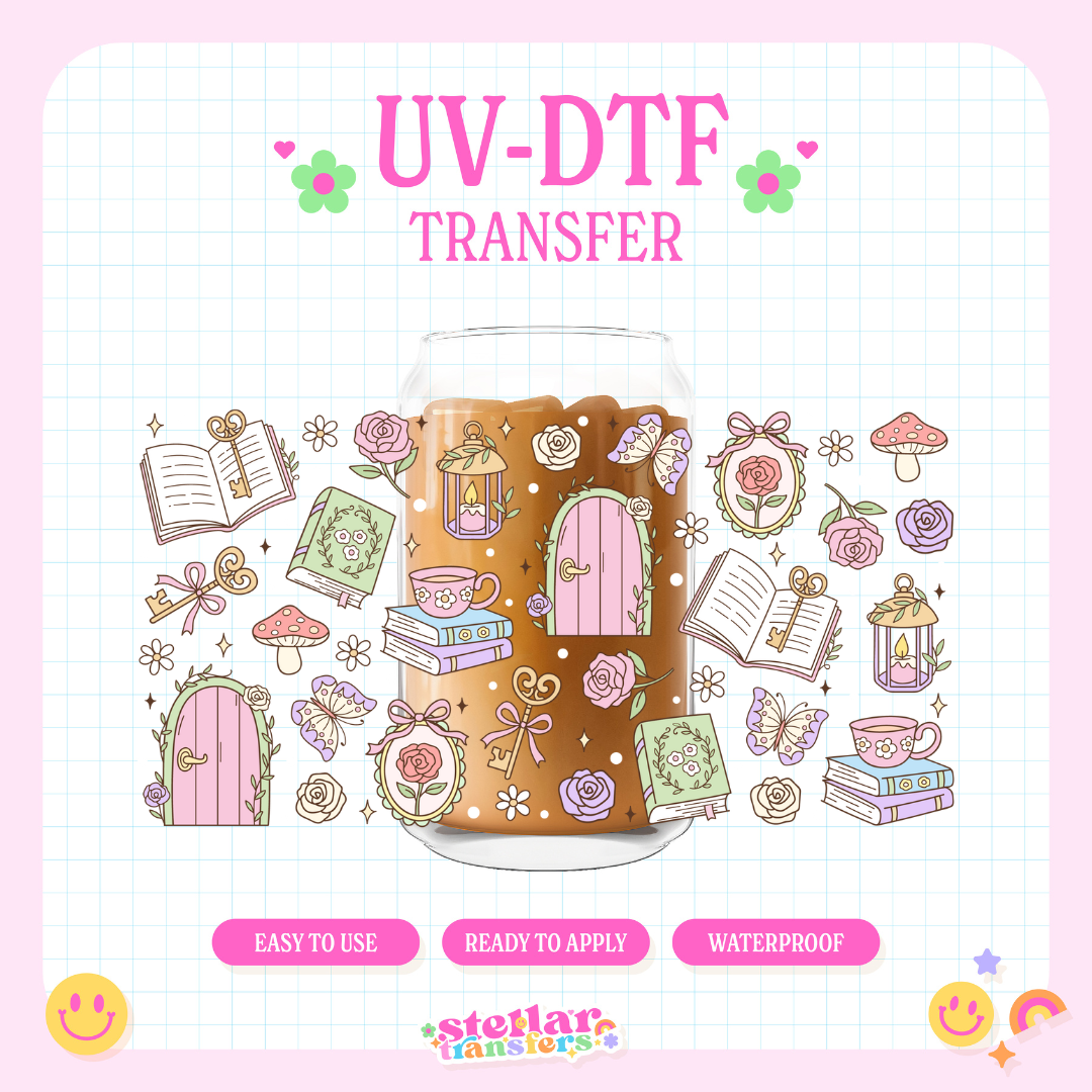 SECRET GARDEN BOOKS - 16 OZ UV DTF