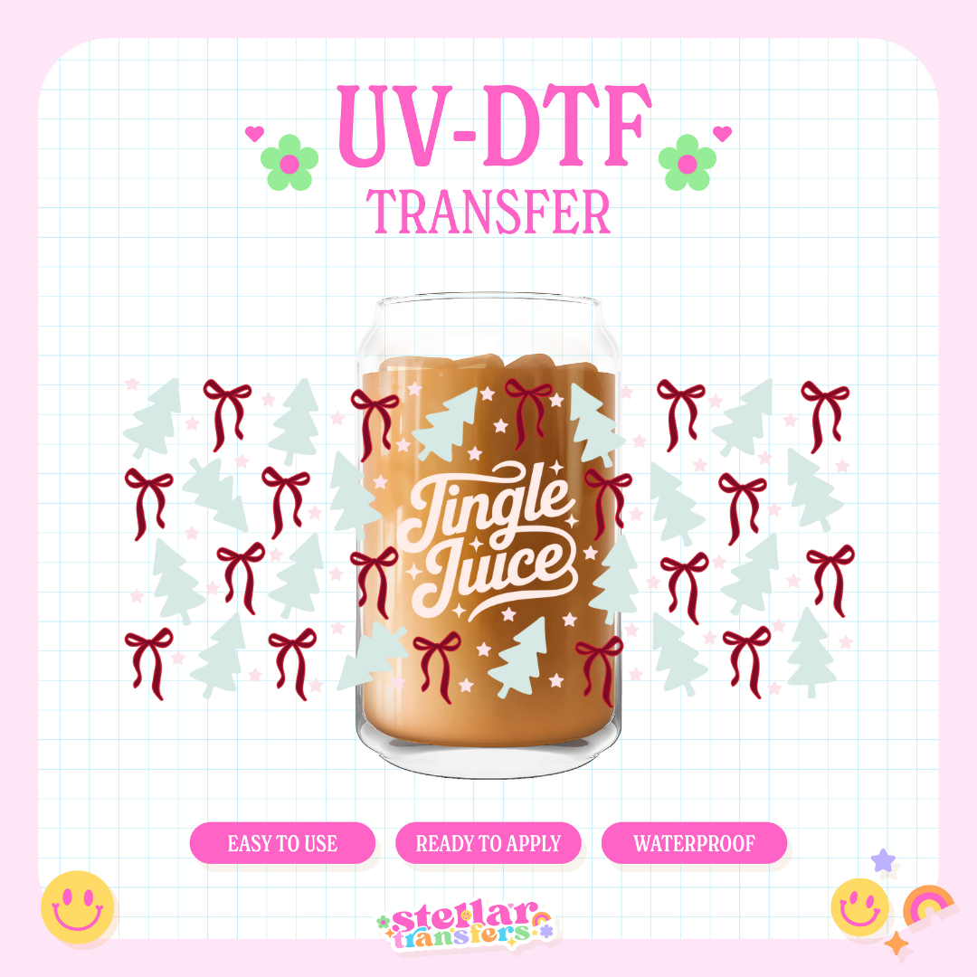 JINGLE JUICE - 16 OZ UV DTF